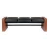GABBIANO SOFA DO POCZEKALNI F013 CZARNA